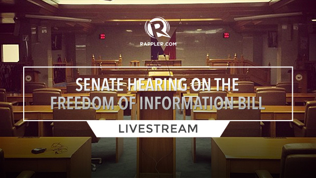 Freedom Of Information Bill Philippines