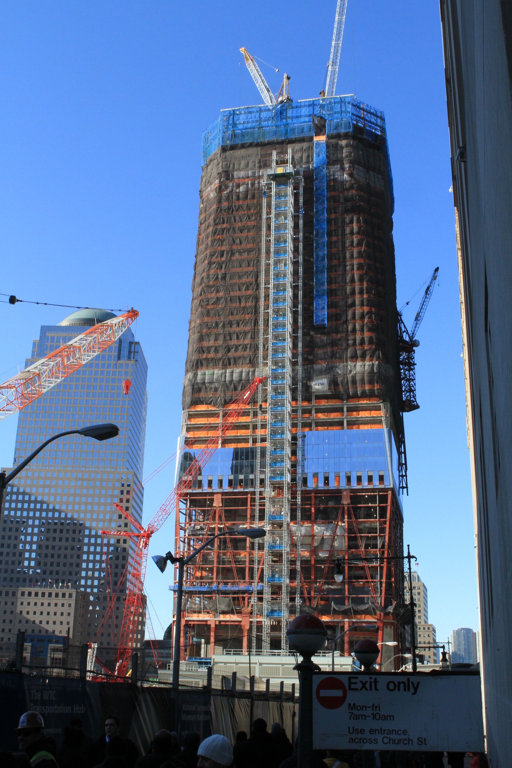 Freedom Tower Construction Photos