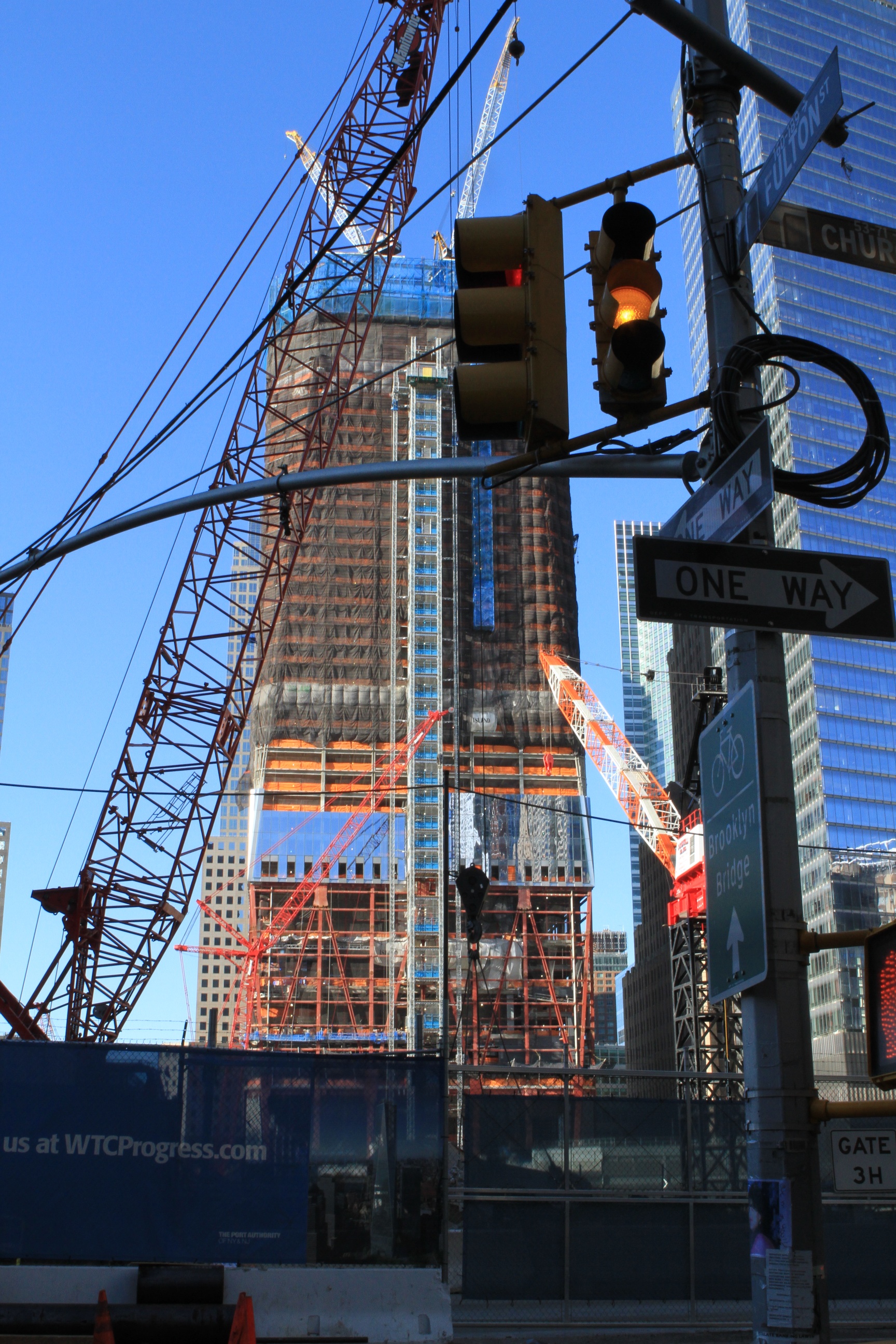 Freedom Tower New York City Progress