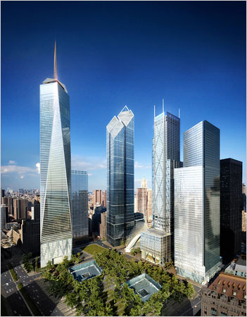 Freedom Tower New York Progress