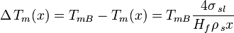 Freezing Point Depression Formula Derivation