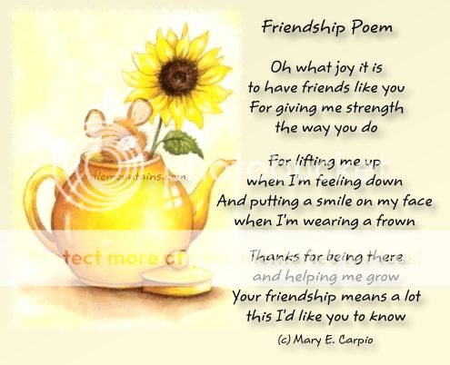 Friendship Poems