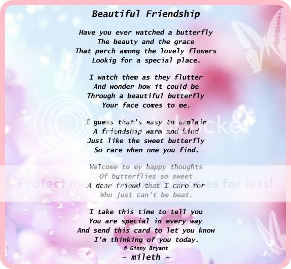 Friendship Poems