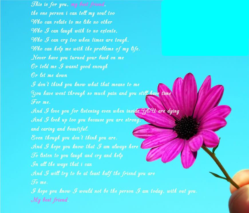 Friendship Poems For Kids Best Friends