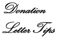 Fundraising Donation Letter Template