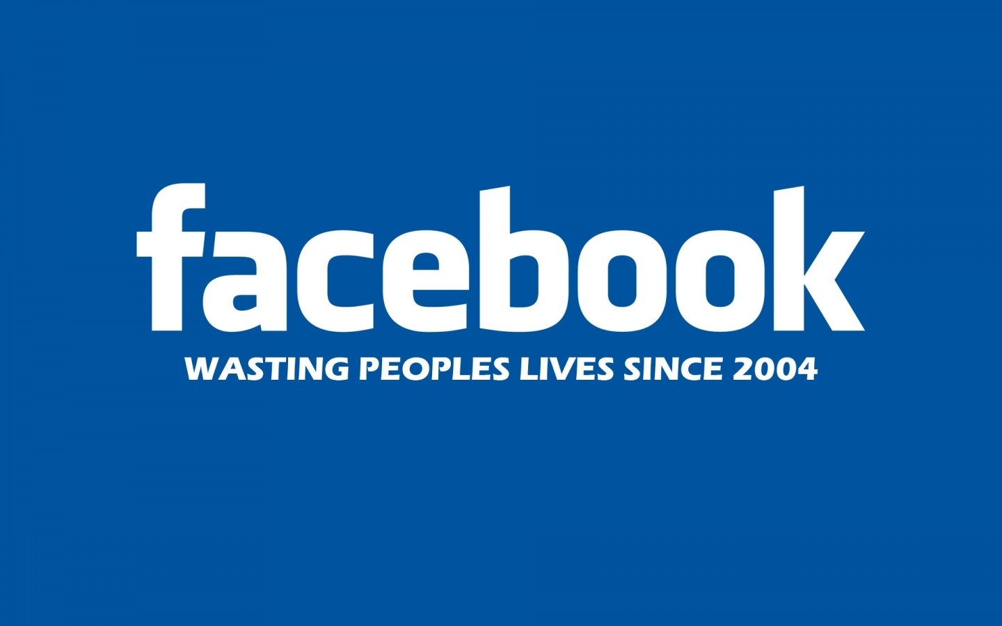 Funny Facebook Logo Wallpaper