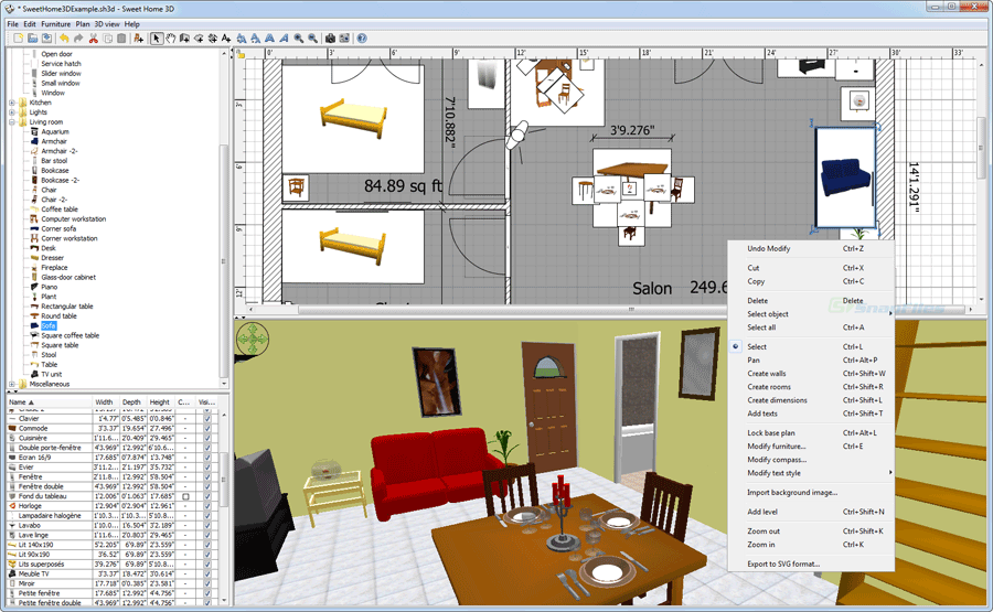 Furniture Design Software Freeware