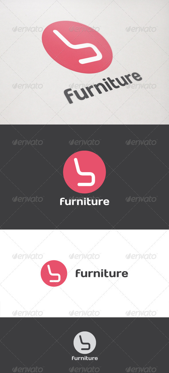 Furniture Logo Design Vector