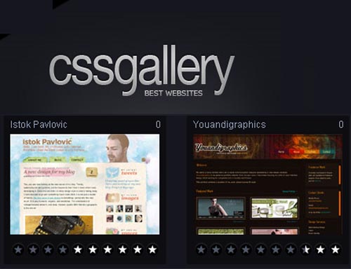 Gallery Design For Website