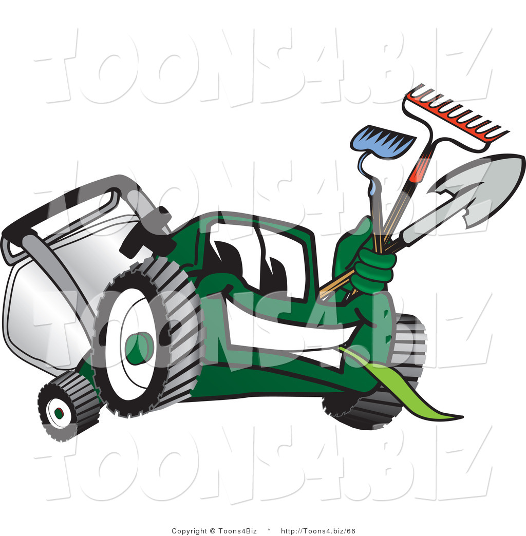 Garden Tools Cartoon