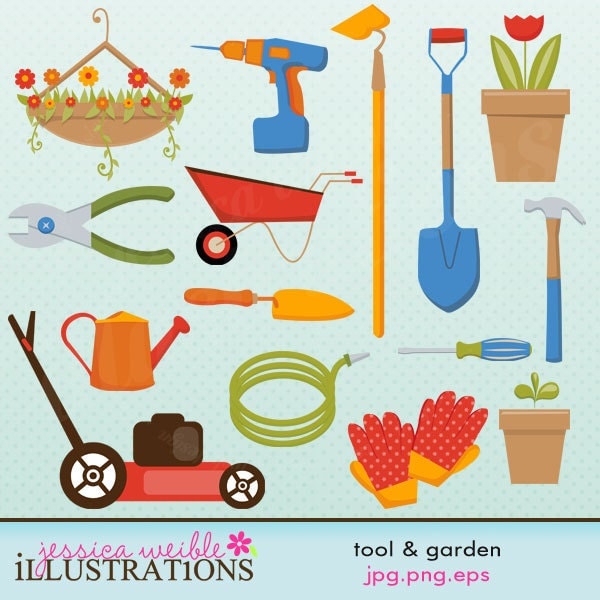 Gardening Tools Clipart