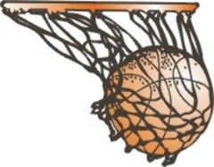 Girl Basketball Clipart