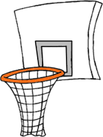 Girl Basketball Clipart