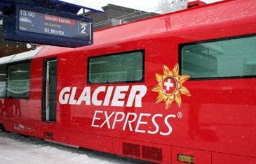 Glacier Express Switzerland Route