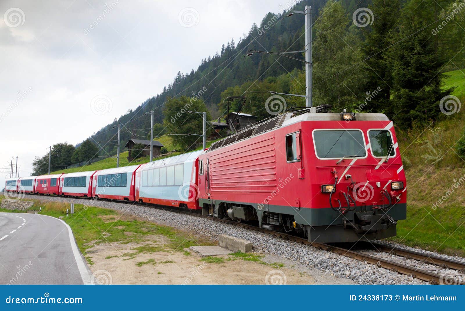 Glacier Express Train Switzerland