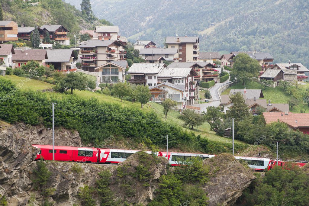 Glacier Express Train Switzerland