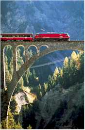 Glacier Express Train Switzerland