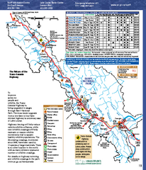 Glacier National Park Canada Map