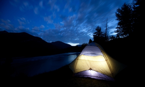 Glacier National Park Winter Camping