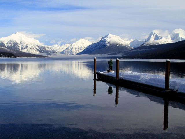 Glacier National Park Winter Pictures