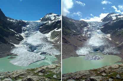 Glaciers Melting