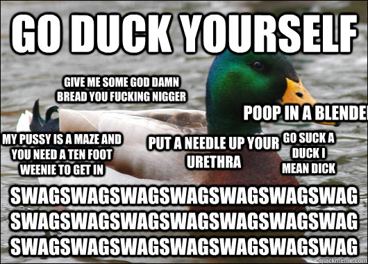 Good Advice Mallard Duck