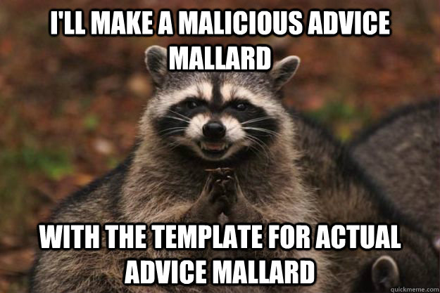 Good Advice Mallard Template