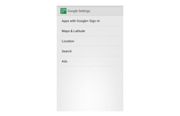 Google Settings App On Android