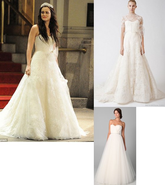 Gossip Girl Fashion Blair Wedding Dress