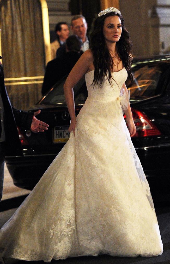 Gossip Girl Fashion Blair Wedding Dress