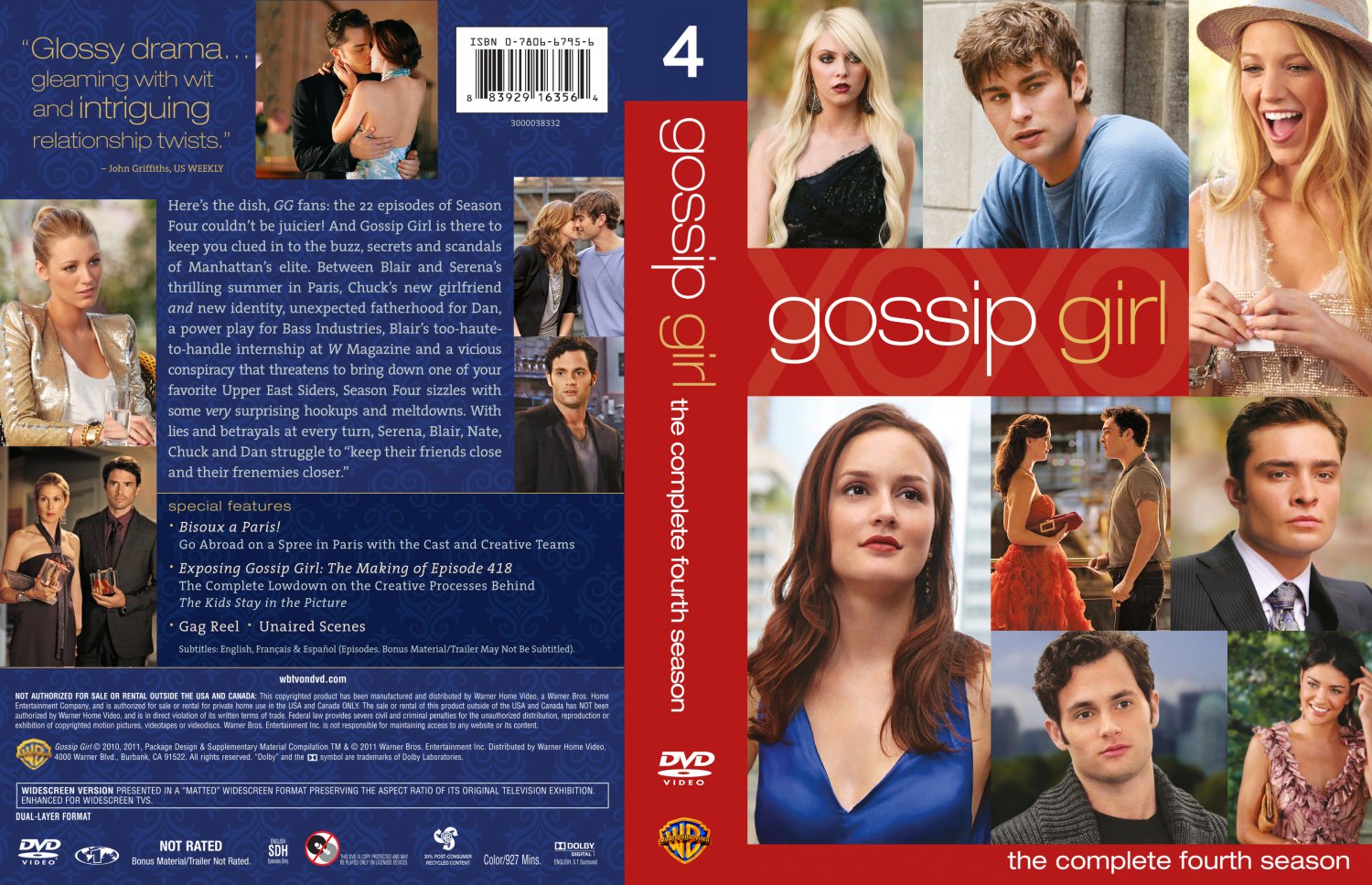 Gossip Girl Season 2 Dvd Cover