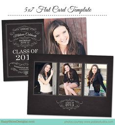 Graduation Announcement Templates For Photographers