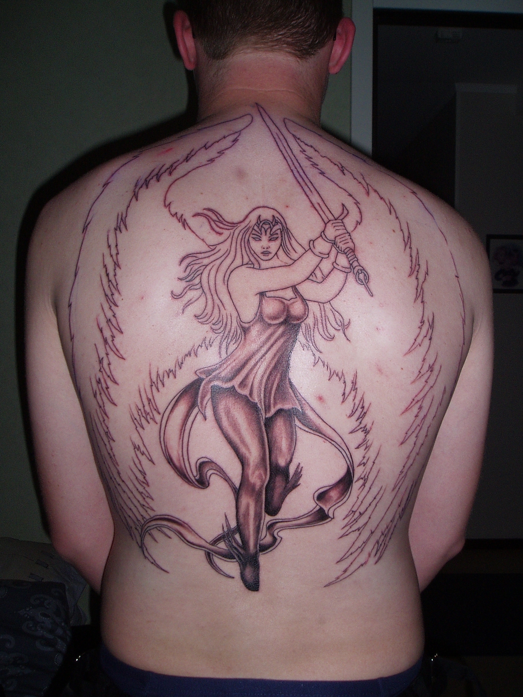 Guardian Angel Tattoos