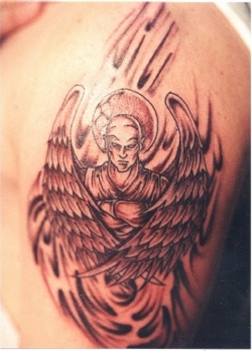 Guardian Angel Tattoos For Men