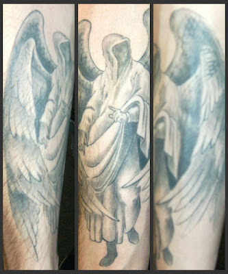 Guardian Angel Tattoos On Arm