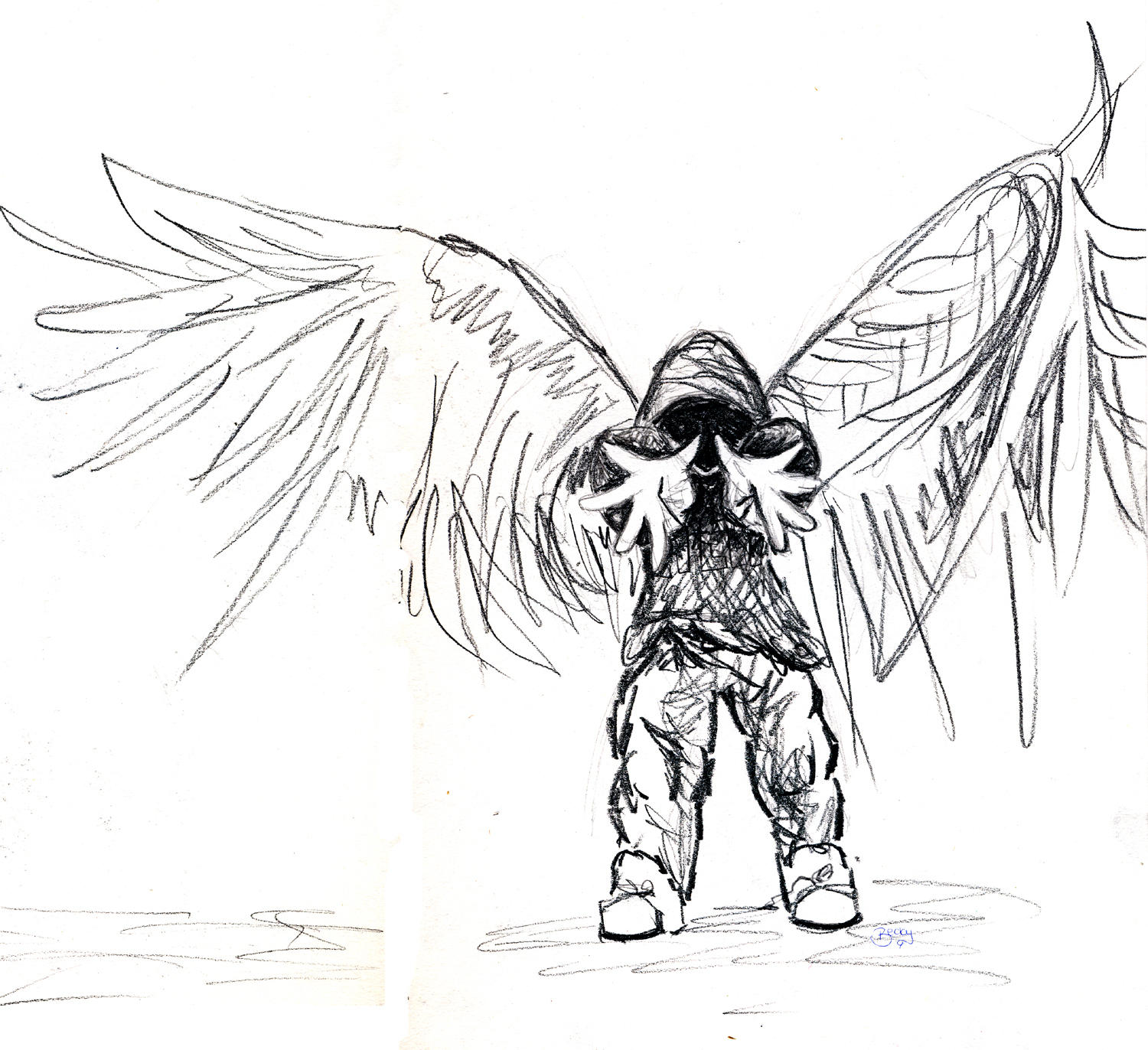 Guardian Angels Drawings