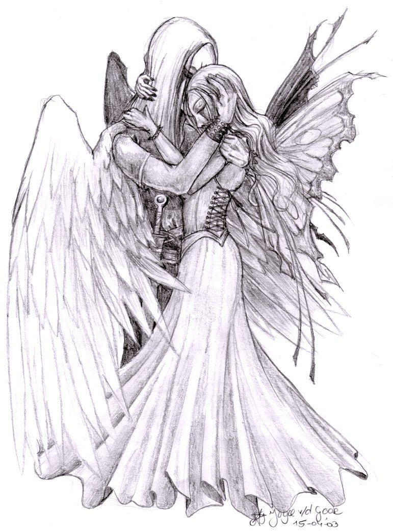 Guardian Angels Drawings