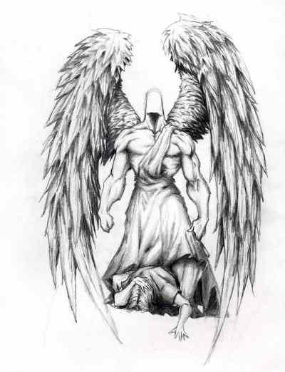 Guardian Angels Tattoos For Men