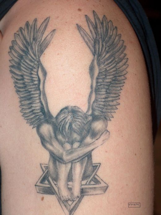 Guardian Angels Tattoos For Men