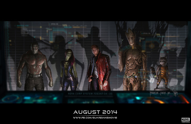 Guardians Of The Galaxy Concept Art