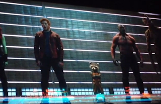 Guardians Of The Galaxy Footage Comic Con 2013