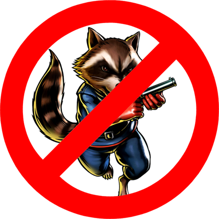 Guardians Of The Galaxy Movie Rocket Raccoon