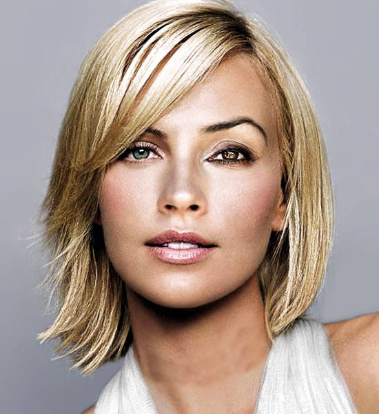 Haircuts For Round Faces Women Thin Hair