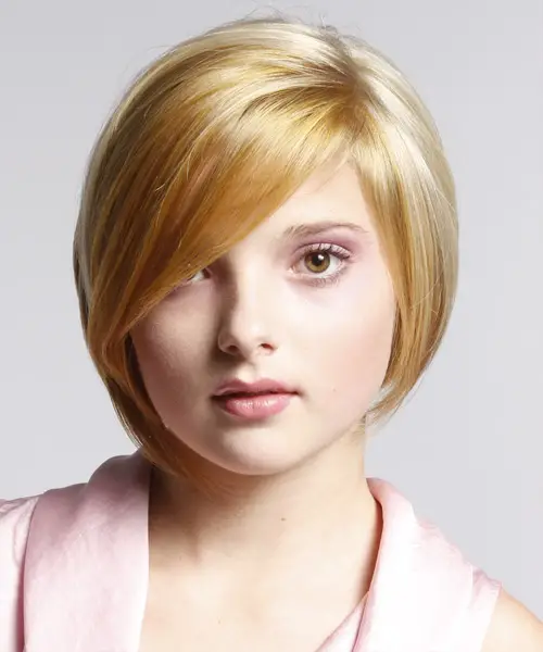 Haircuts For Thin Hair Round Face Women