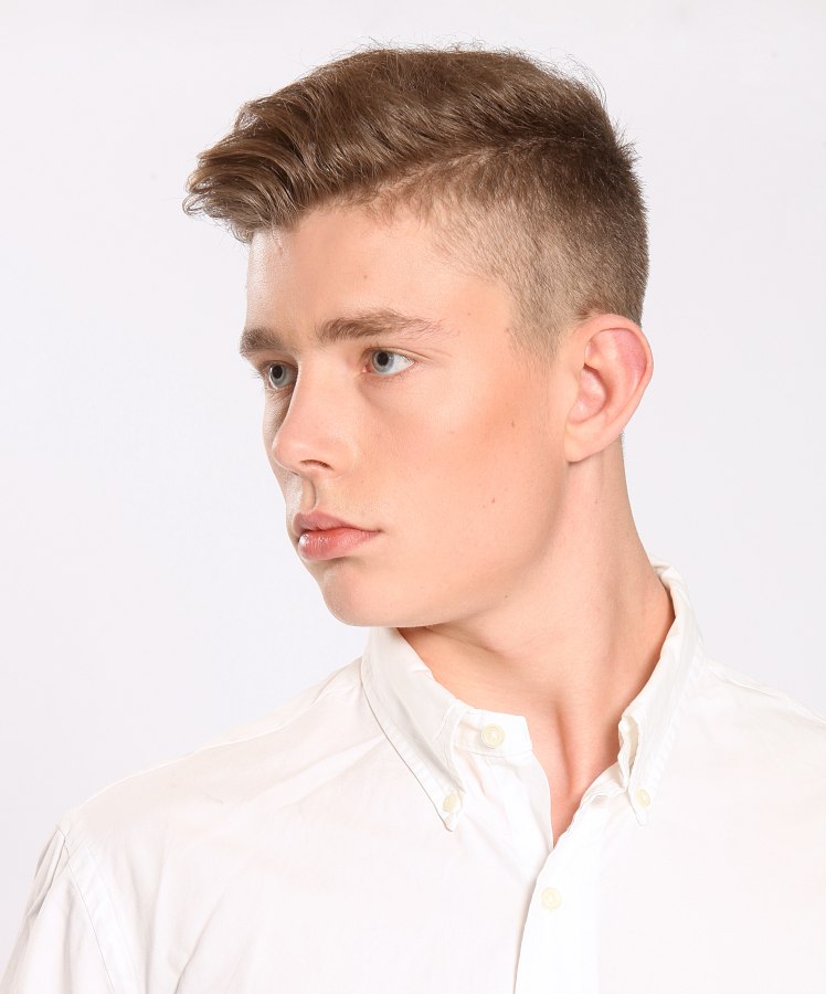 Hairstyles For Men With Short Hair From Sides