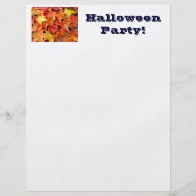 Halloween Party Sign Up Sheet Template