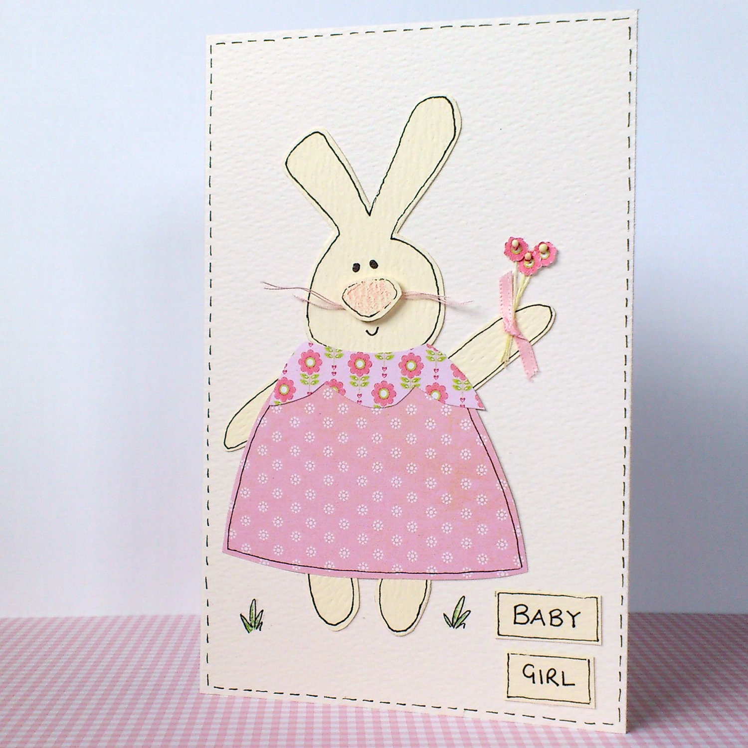 Handmade Baby Girl Cards