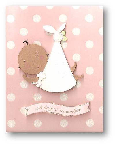 Handmade Baby Girl Cards