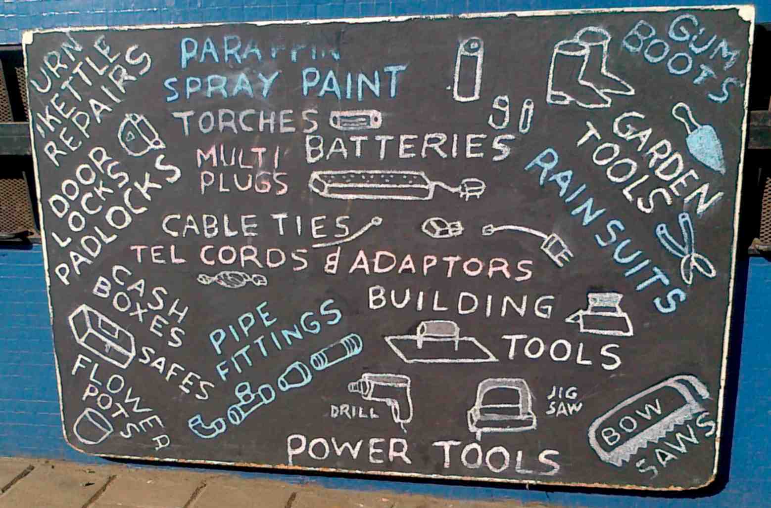 Hardware Store Signage