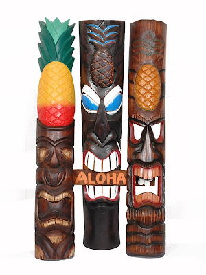 Hawaiian Tiki Masks